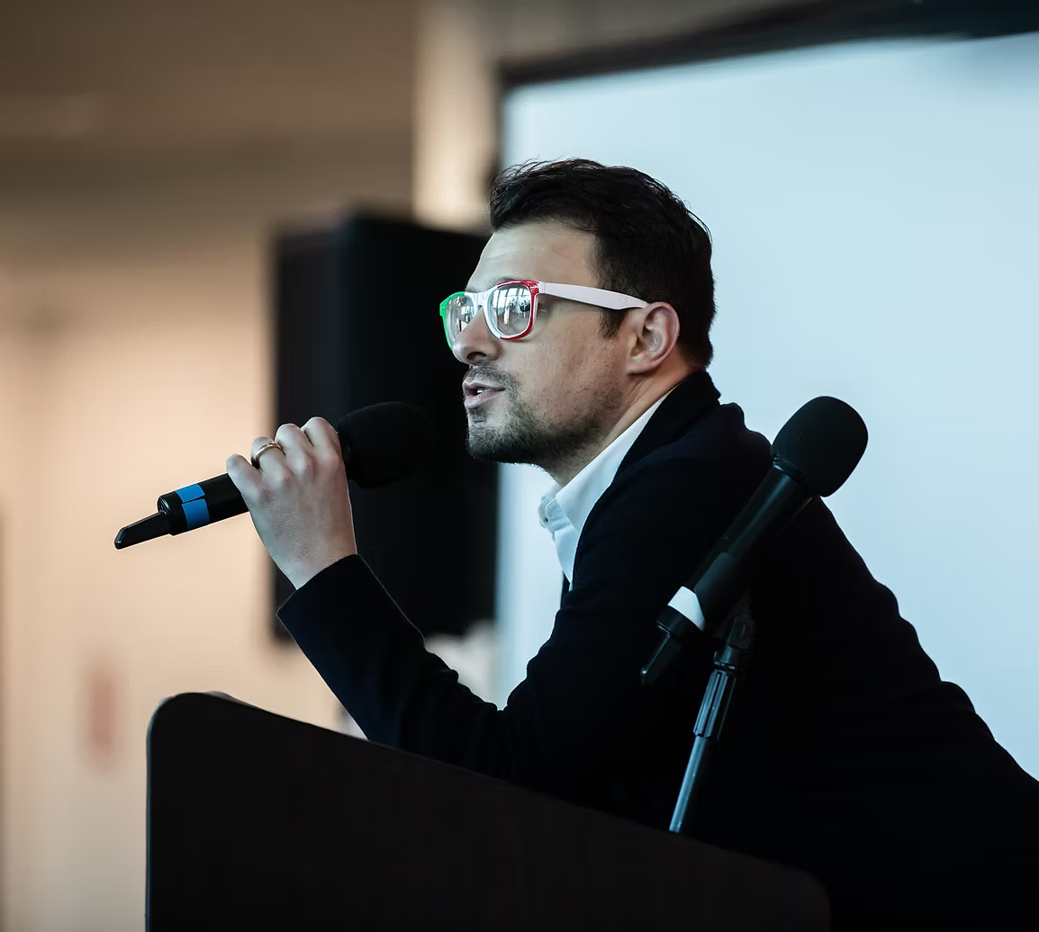 John Speaking